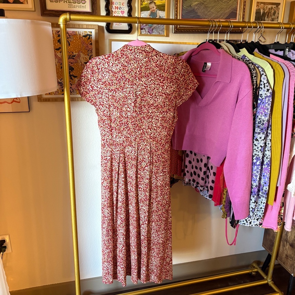 Reformation Floral Wilma Midi Dress - Picture 6 of 8